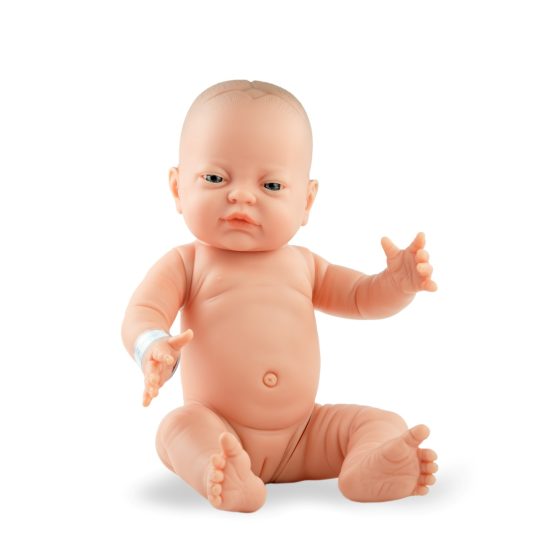 Bébé Prématuré 43 cm Anatomiquement Correct avec Fontanelle | Poupon Pédagogique