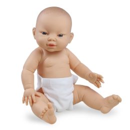 “Multicultural children’s doll, 38 cm – Educational baby doll