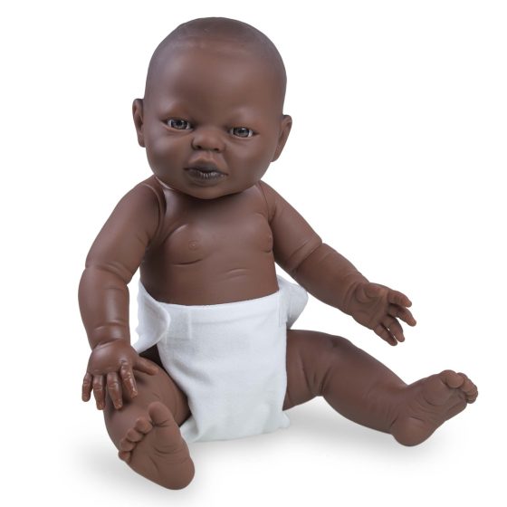 “Multicultural children’s doll, 38 cm – Educational baby doll