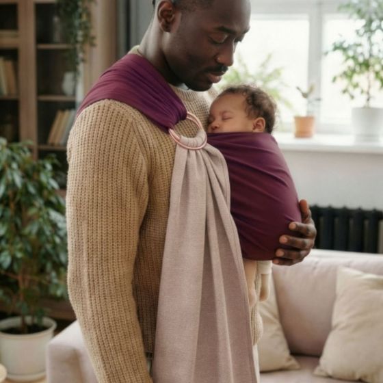 Love Radius PESN Figue/Latte Écharpe de Portage Sling Love Radius