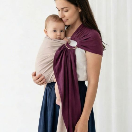 Love Radius PESN Figue/Latte Écharpe de Portage Sling Love Radius