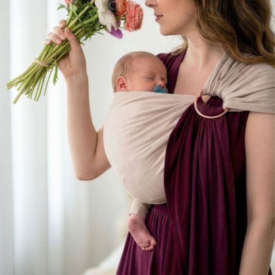 Love Radius PESN Figue/Latte Écharpe de Portage Sling Love Radius