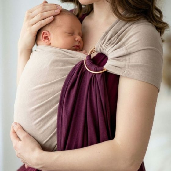 Love Radius PESN Figue/Latte Écharpe de Portage Sling Love Radius