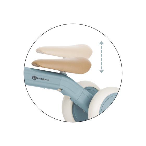 Petite&Mars - Bingo - 3 en 1 draisienne tricycle vélo bébé Petite & Mars