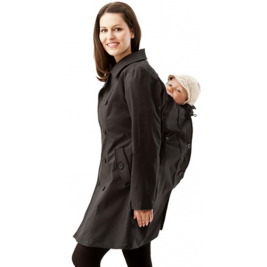 Trench Coat de portage et grossesse Mamalila