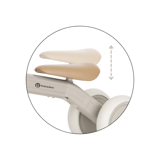 Petite&Mars - Bingo - 3 en 1 draisienne tricycle vélo bébé Petite & Mars