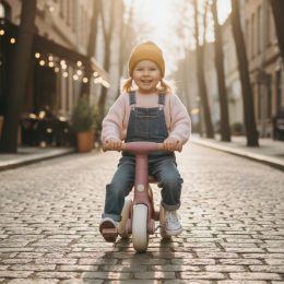 Petite&Mars - Bingo - Balance bike Bingo 3in1 - Dusty Rose