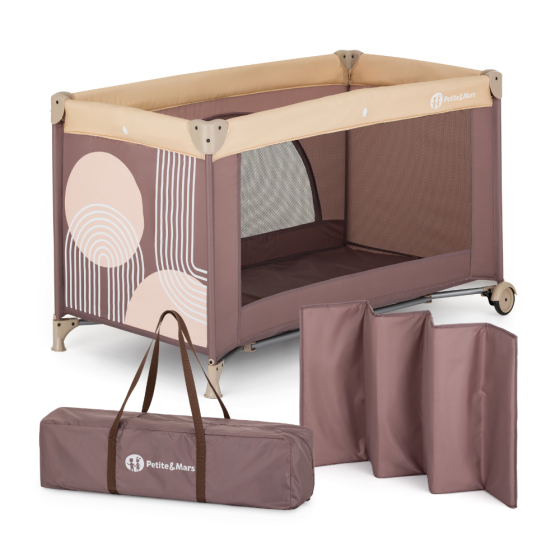 Petite&Mars - Nyja - Lit de voyage bebe Petite & Mars