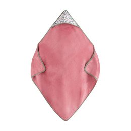 Petite&Mars - Loulou -  Hooded baby towel - Pink Meadow