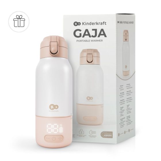 KinderKraft GAJA - Chauffe-biberon mobile et thermos 2-en-1