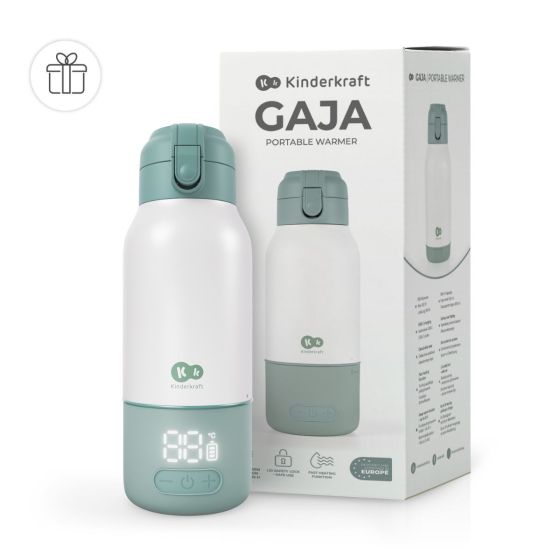 KinderKraft GAJA - Chauffe-biberon mobile et thermos 2-en-1