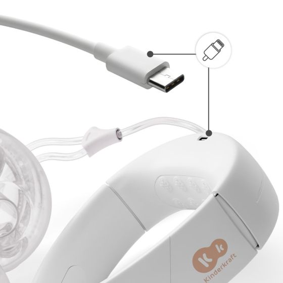 KinderKraft GentleNest - Tire-lait électrique double et mains libres Kinderkraft