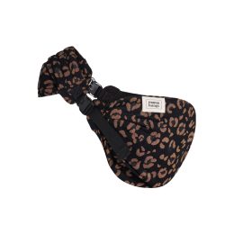 Mama Hangs - Carry & Walk Jacquard - Black Leopard