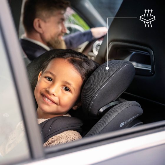 Kinderkraft I-GUARD PRO i-Size Siège Auto Pivotant 360 new fabric (tissu mesh) Kinderkraft