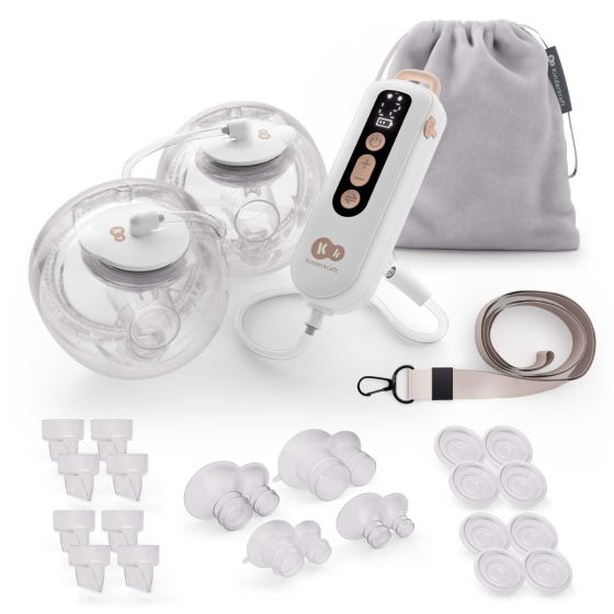 KinderKraft GentleFlow - Tire-lait électrique double et mains libres Kinderkraft