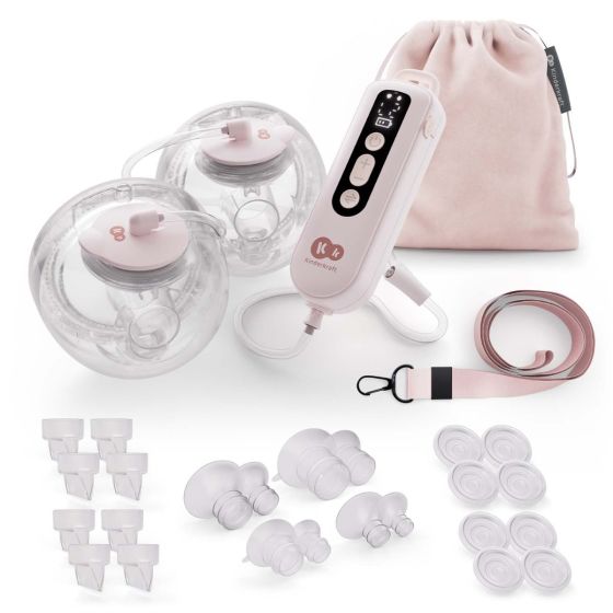 KinderKraft GentleFlow - Tire-lait électrique double et mains libres Kinderkraft