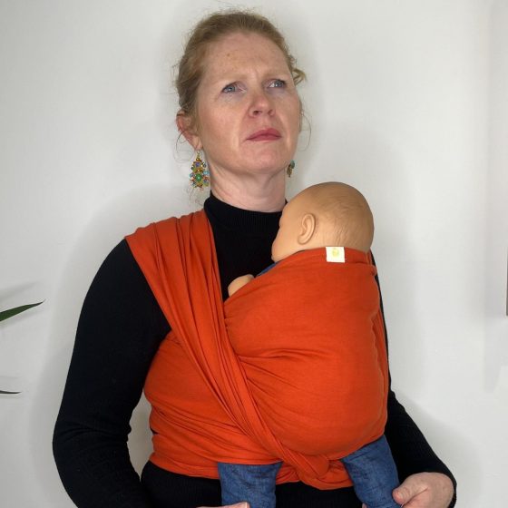 Naturiou Simply Wrap Paprika - Woven Wrap Broken Twill