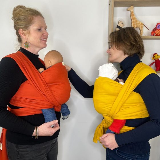 Naturiou Simply Wrap Paprika - Woven Wrap Broken Twill