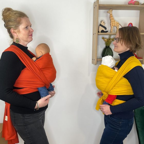 Naturiou Simply Wrap Paprika - Woven Wrap Broken Twill