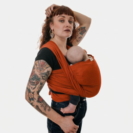 Naturiou Simply Wrap Paprika - Woven Wrap Broken Twill