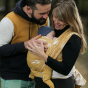 Naturiou Botany Ocher Baby wrap - Jacquard Baby wrap