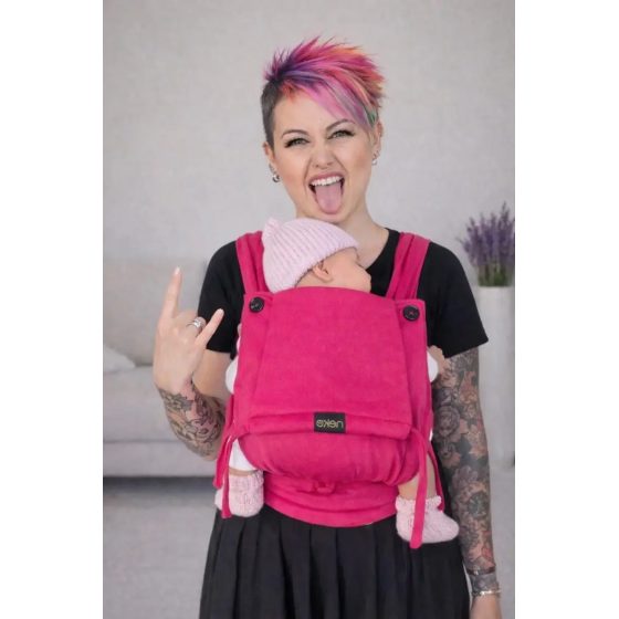 Neko Tiny -  Bougainvillea - newborn baby carrier