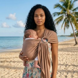 Naturioù R'Sling Mocha - Mesh Ring Sling