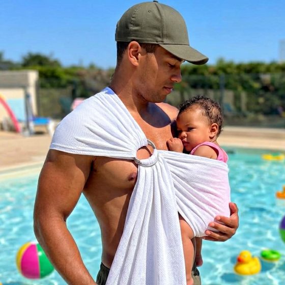 Naturioù R'Sling White - Ring Sling en Mesh