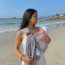 Naturioù R'Sling Grey - Mesh Ring Sling
