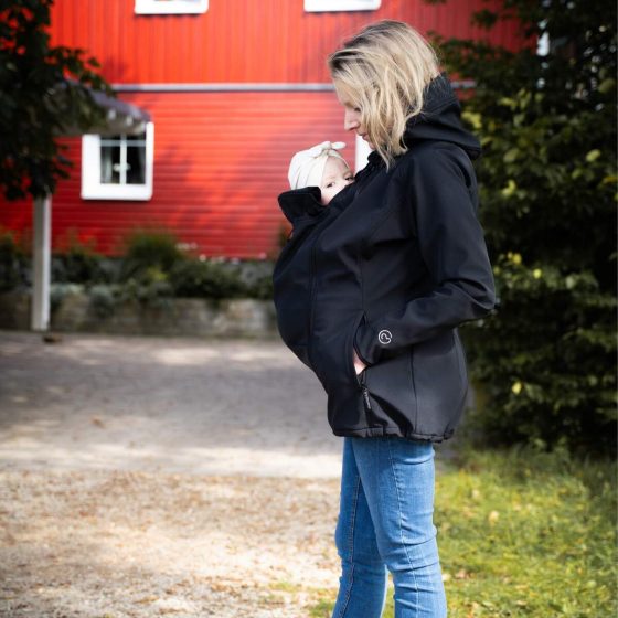 Mamalila Allrounder Fit - Veste de Portage et de Grossesse Toute Saison Mamalila