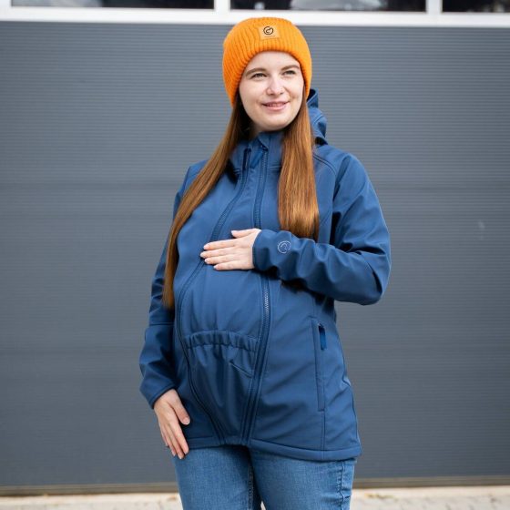 Mamalila Allrounder Fit - Veste de Portage et de Grossesse Toute Saison Mamalila