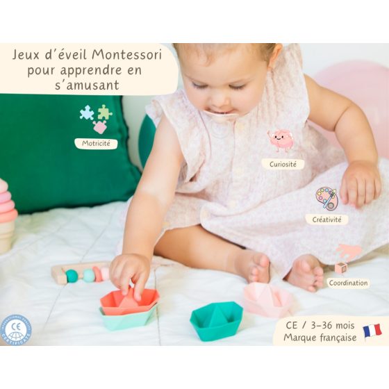 PETIKIDS Coffret d’éveil Montessori 3-36 mois