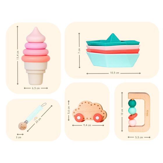 PETIKIDS Coffret d’éveil Montessori 3-36 mois