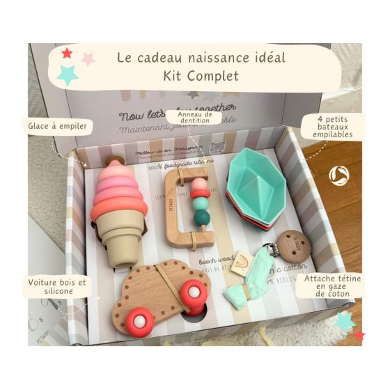 PETIKIDS Coffret d’éveil Montessori 3-36 mois