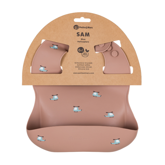 PETITE&MARS Silicone bib Take&Match