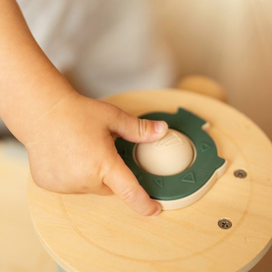 Petite&Mars - Fiona -  Jouet de dentition pop up en silicone poisson 6m+ Petite & Mars