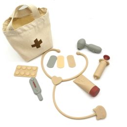 Petitkids Kit de docteur en silicone - Jeu d'imitation Petikids