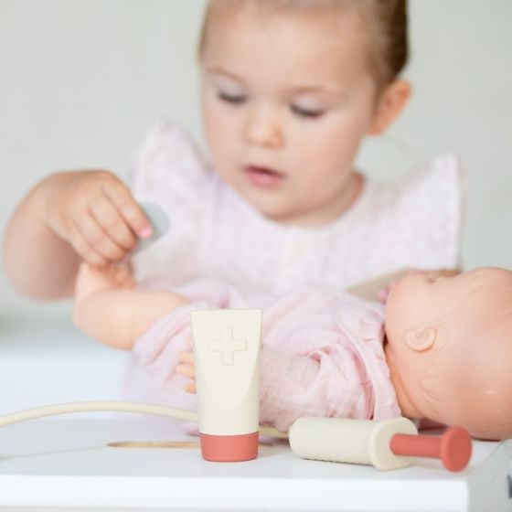 Petitkids Kit de docteur en silicone - Jeu d'imitation Petikids
