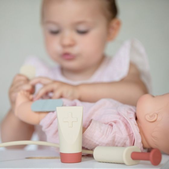 Petitkids Kit de docteur en silicone - Jeu d'imitation Petikids