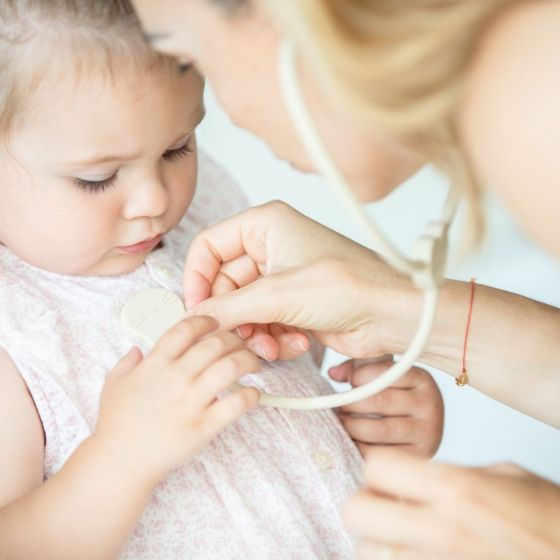 Petitkids Kit de docteur en silicone - Jeu d'imitation Petikids