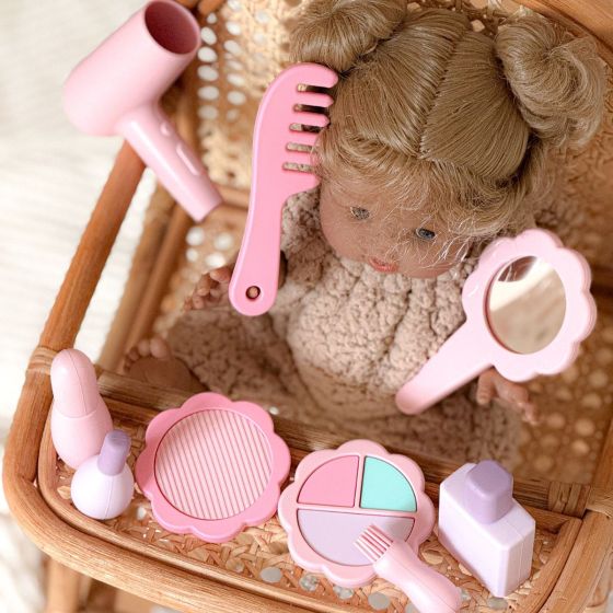 Petitkids Kit de beauté en silicone - Jouet d'imitation Petikids