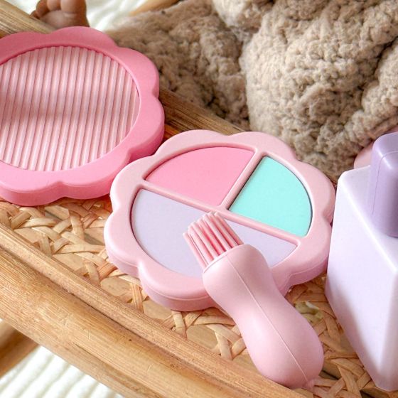 Petitkids Kit de beauté en silicone - Jouet d'imitation Petikids