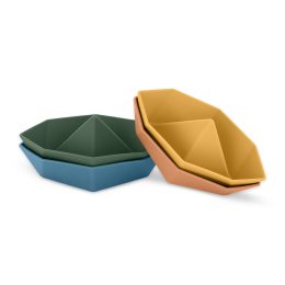 Petite&Mars - Jouet de bain - 4 Bateaux Origami 6+ Petite & Mars