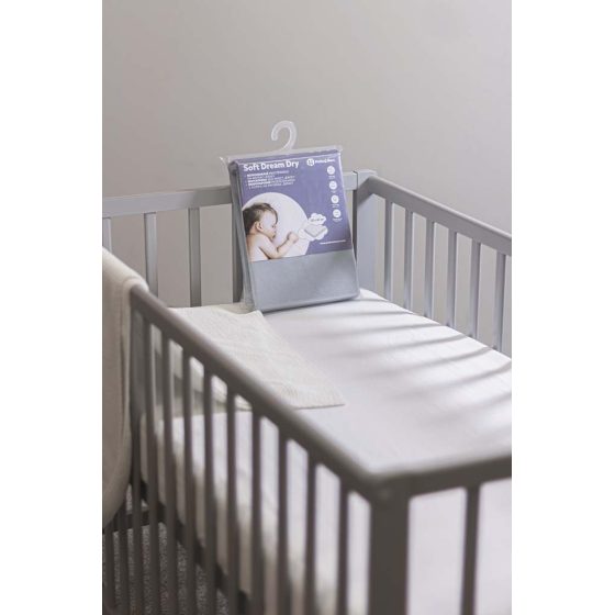 Petite&Mars - Soft Dream Dry - Alèse imperméable pour lit bébé 120x60 cm