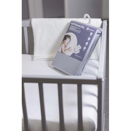 Petite&Mars - Soft Dream Dry - Alèse imperméable pour lit bébé 120x60 cm