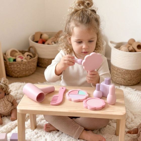 Petitkids Kit de beauté en silicone - Jouet d'imitation Petikids