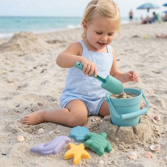 Petikids Set de jeux de plage en silicone Petikids