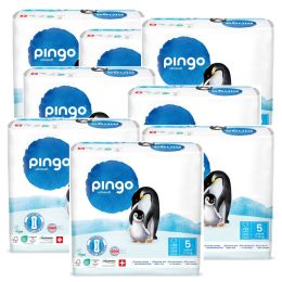 Pingo Pack 8x 36 Couches écologiques jetables Taille 5 Pingo