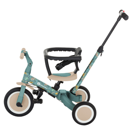 Petite&Mars - Turbo - Tricycle Enfant Multifonctionnel 5en1 Petite & Mars