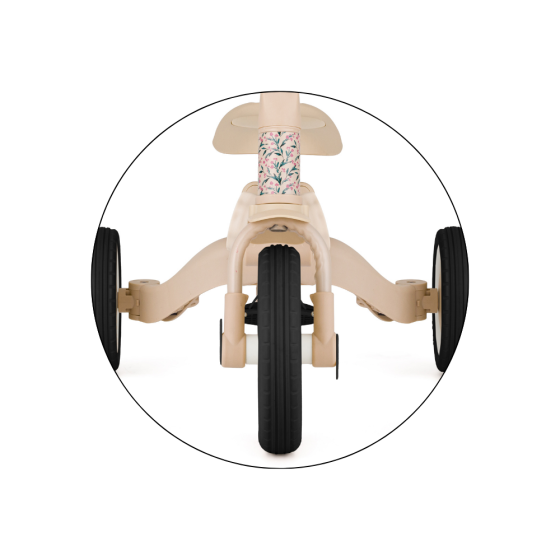 Petite&Mars - Turbo - Tricycle Enfant Multifonctionnel 5en1 Petite & Mars